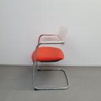Rovo vergaderstoel - met nieuwe oranje stoffering, Huis en Inrichting, Stoelen, Ophalen of Verzenden, Nieuw