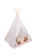 Perfect cadeau: roze tipi speeltent met zigzag patroon, v..., Ophalen of Verzenden, Nieuw