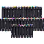 Dubbelzijdige Alcoholmarkers 48-delig – Twinmarkers in Luxe, Ophalen of Verzenden, Nieuw