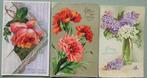 Zeer oude bloemenkaarten - Ansichtkaart (150) - 1900-1940, Gelopen