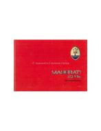 1989 MASERATI 2.24V INSTRUCTIEBOEKJE ITALIAANS, Auto diversen, Handleidingen en Instructieboekjes