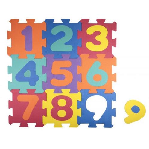 Lifetime Puzzelmat met cijfers - 18-delig - Zacht foam -..., Kinderen en Baby's, Speelgoed | Overig, Nieuw, Ophalen of Verzenden