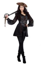 Piratenpak Dames Zwart Luxe, Kleding | Dames, Ophalen of Verzenden, Nieuw