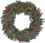 2dekans | HOMCOM Kerstkrans met sieraden 830-372, Ophalen of Verzenden, Zo goed als nieuw