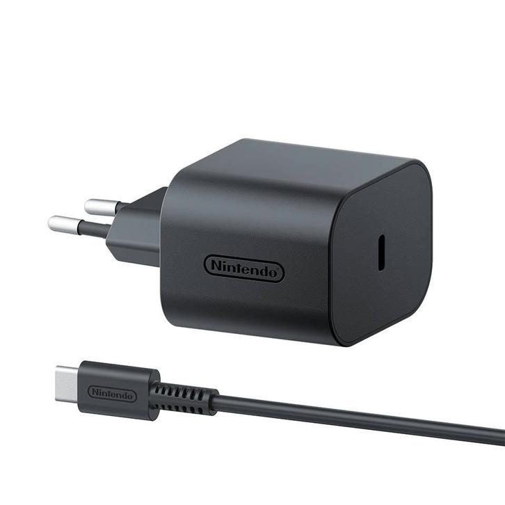 Nintendo Switch 2 AC Adapter / Oplader, Spelcomputers en Games, Spelcomputers | Nintendo Consoles | Accessoires, Nieuw, Verzenden
