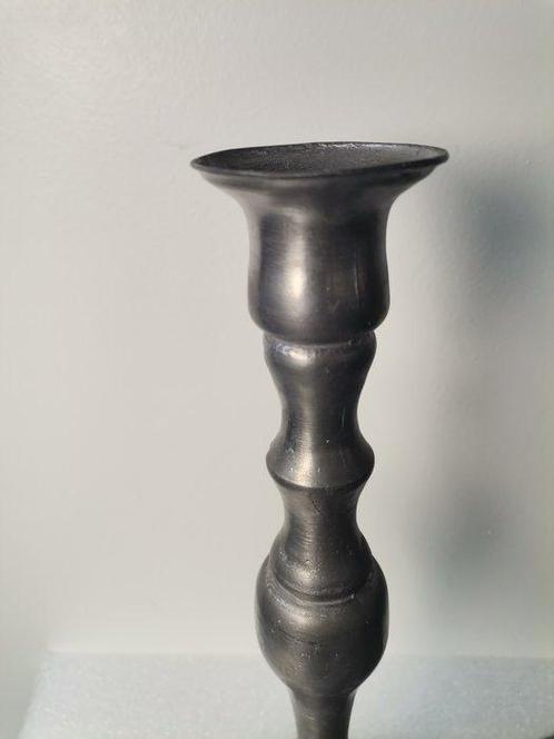 Taperstick (kleine blaker met een dunne pijp) (3) - Tin -, Antiek en Kunst, Antiek | Overige Antiek