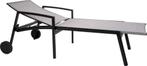 Stern nKari ligstoel aluminium/textiel - Linnen grijs, Tuin en Terras, Tuinstoelen, Ophalen of Verzenden, Nieuw