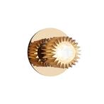 DCW In the Sun Wandlamp, goud/malie goud - ø¸19 cm, Verzenden, Nieuw