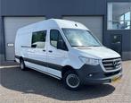 Zakelijke Lease |  Mercedes-Benz Sprinter 514 L3 H2 Dubbel L, Automaat, Stof, Gebruikt, Wit