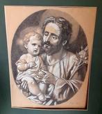 Giuseppe Bezzuoli (1784-1855) - San Giuseppe e Gesù