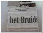Afzetlint Leve het Bruidspaar 15 meter Afzetlint, Hobby en Vrije tijd, Ophalen of Verzenden, Nieuw