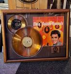 Elvis Presley Golden Records 24KT Gouden Plaat en Single, Ophalen, Gebruikt