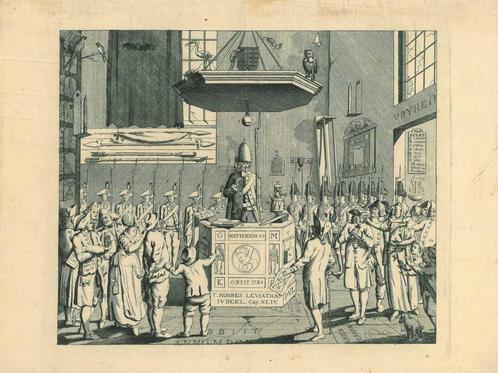 Portrait of Francois Adriaan van der Kemp, Antiek en Kunst, Kunst | Etsen en Gravures