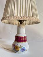 LIMOGES, D.C Décor - Lamp - Franse fabrikant - Wilde bloemen, Antiek en Kunst