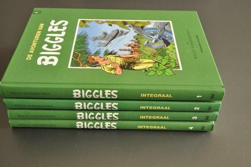 Biggles 1 t/m 4 - Complete reeks HC Integraal - 4 Album -, Boeken, Stripboeken
