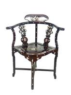 Stoel - Hout - parelmoer