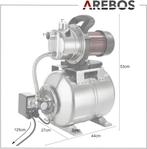 Hydrofoonpomp - Automatische pomp - 1200W - 3800 l/u - 3 bar, Verzenden, Zo goed als nieuw