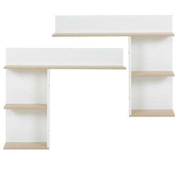 MATIS - Hoofdbord bed - set van 2 - 104x18x86 cm - wit eiken beschikbaar voor biedingen