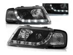 Koplampen LED DRL Black geschikt voor Audi A3 8L, Auto-onderdelen, Verlichting, Nieuw, Verzenden, Audi