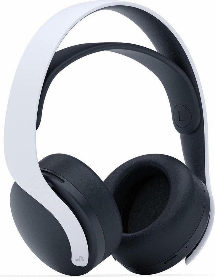 Sony Pulse 3D Wireless Headset - Zwart/Wit PS5, Spelcomputers en Games, Games | Sony PlayStation 5, Zo goed als nieuw, Ophalen of Verzenden