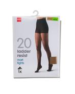 HEMA Panty ladder resist 20denier naturel naturel, Verzenden, Nieuw