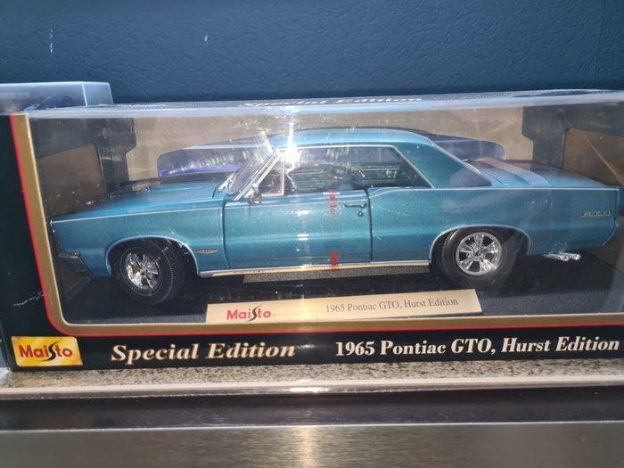 Maisto 1:18 - Model coupé - Pontiac GTO 1965, Hobby en Vrije tijd, Modelauto's | 1:5 tot 1:12