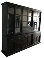 Buffetkast zwart - zwart Haarlem 285cm soft close, Huis en Inrichting, Kasten | Buffetkasten, Ophalen of Verzenden, Nieuw