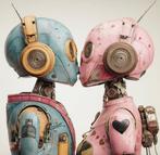 Eric Brumette - KISS ME LIKE A ROBOT- Toile L