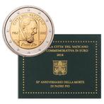 Vaticaan 2 Euro Padre Pio 2018, Postzegels en Munten, Verzenden