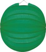 Groene Lampion Bol 23cm, Verzenden, Nieuw