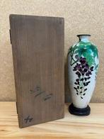 Vaas - Metaal - Japan - Oud Japans vaasje (Zonder, Antiek en Kunst