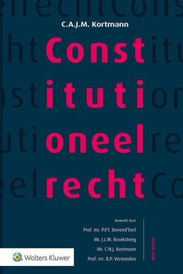 Constitutioneel recht, softcover editie, 9789013148763 beschikbaar voor biedingen