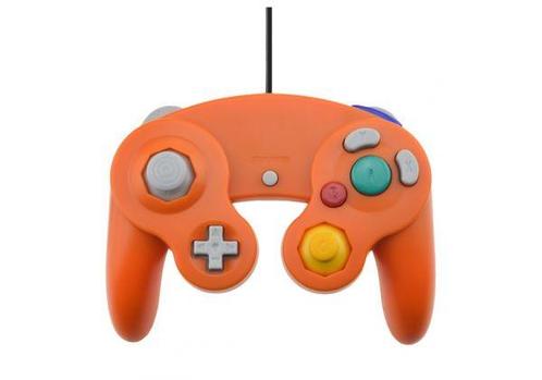 Gamecube Controller Oranje (Third Party) (Nieuw), Spelcomputers en Games, Spelcomputers | Nintendo Consoles | Accessoires, Nieuw