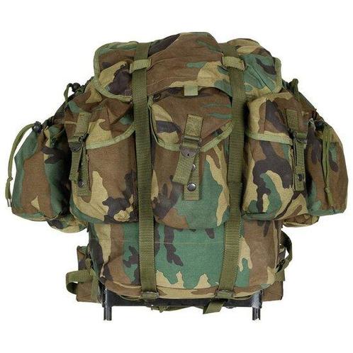 Turkse landmacht Alice Pack veldrugzak met metalen draags..., Sport en Fitness, Bergsport en Wandelen, Rugzak, Zo goed als nieuw