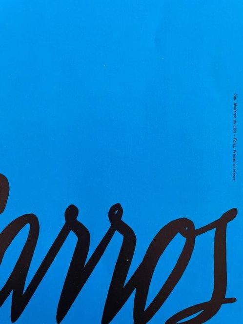 Valerio Adami - 1980 Roland Garros Tennis Poster, Antiek en Kunst, Antiek | Overige Antiek