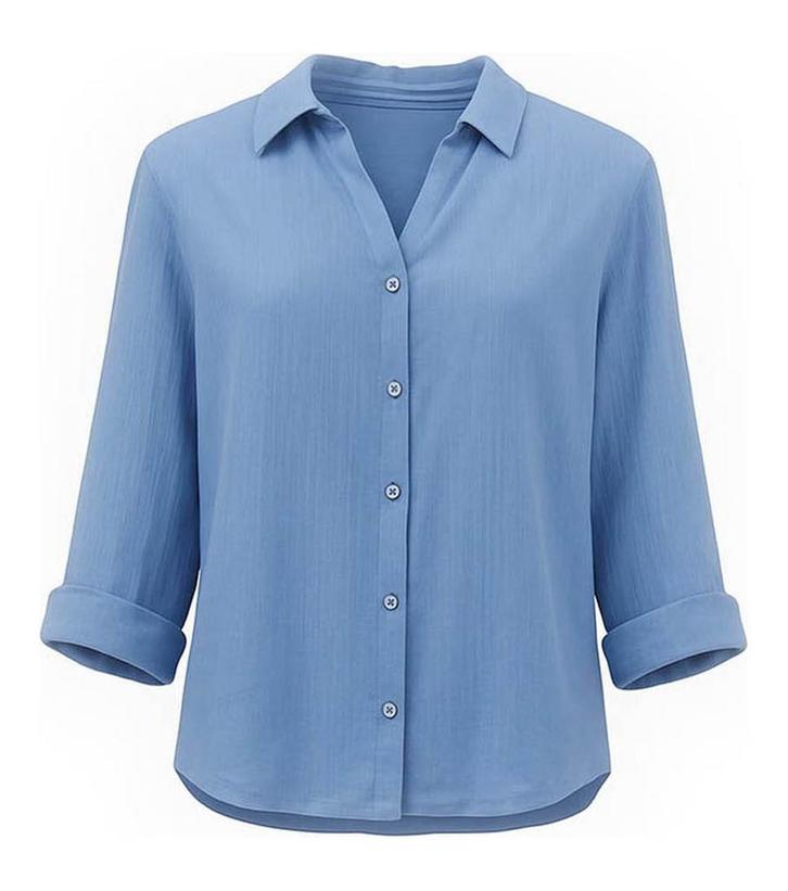 Street One Blouse in maat 44 Blauw | 10% korting, Kleding | Dames, Truien en Vesten, Blauw, Zo goed als nieuw, Verzenden