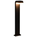 vidaXL LED-buitenlamp 9 W ovaal zwart, Verzenden, Nieuw