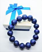 Prachtige Royal Gold Lapis Lazuli Armband in Geschenkdoos