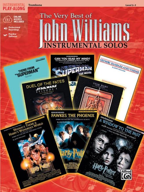 The Very Best of John Williams - Trombone, Muziek en Instrumenten, Bladmuziek, Trombone, Nieuw, Ophalen of Verzenden