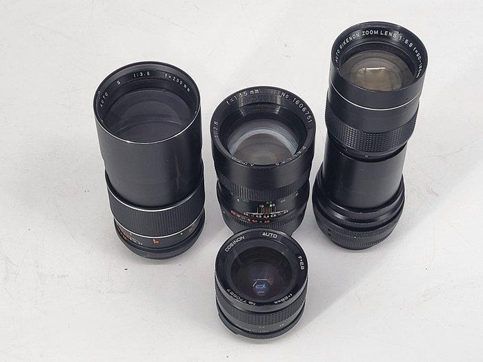 Pallas, Cosinon, Rikenon, Kenlock M42 Lens Kavel - Complete, Audio, Tv en Foto, Fotocamera's Analoog