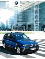 2005 BMW X3 BROCHURE NEDERLANDS, Nieuw, BMW, Author
