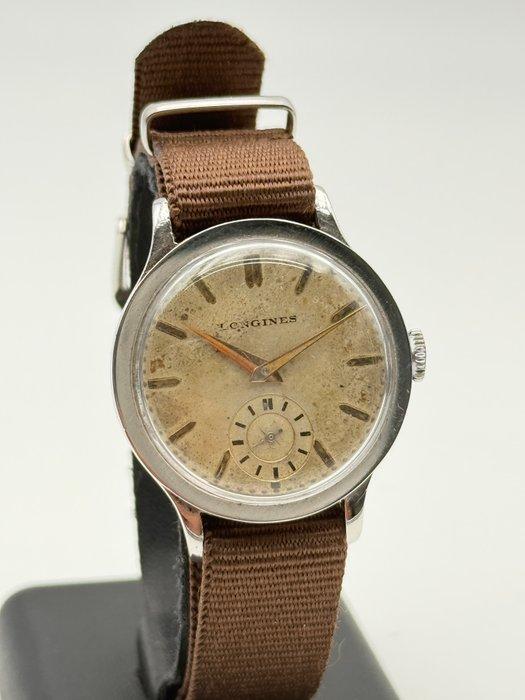 Longines - milirary fixed loops 11 12.68z - Zonder, Sieraden, Tassen en Uiterlijk, Horloges | Antiek