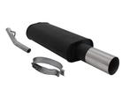 Novus sportuitlaat Opel Vectra A 1x90mm RL einddemper, Verzenden, Nieuw