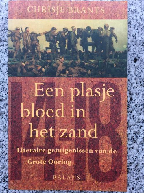 Een plasje bloed in het zand – eerste wereldoorlog, Boeken, Geschiedenis | Vaderland, 20e eeuw of later, Gelezen, Verzenden