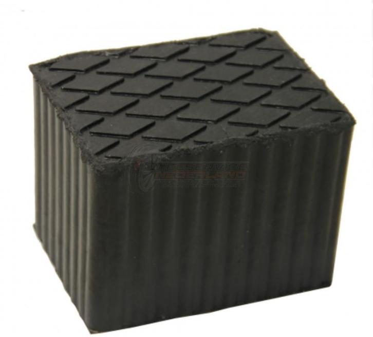 Rubber opnameblok hefbrug 160x120x120 mm (Rubber blokken), Auto diversen, Overige Auto diversen, Verzenden