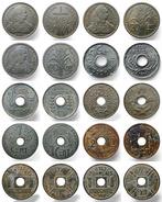 Frans Indochina. Lot of 10 coins ND 1930-47  (Zonder