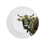 dinerbord zwitserse koe 27cm, Verzenden, Nieuw