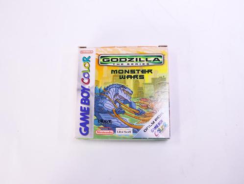 Game Boy Color - Godzilla: Monster Wars - Boxed CIB, Spelcomputers en Games, Games | Nintendo Game Boy, Ophalen of Verzenden