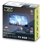 Integral Plug&Play RGB LEDstrip voor achter de TV 2meter..., Huis en Inrichting, Nieuw, Ophalen of Verzenden