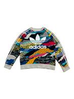 Vintage Adidas Multicolour Sweatshirt maat XS, Kleding | Heren, Overige Herenkleding, Ophalen of Verzenden, Zo goed als nieuw